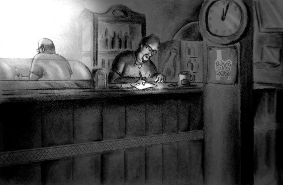 ilustración para Fanzine La Chimenea